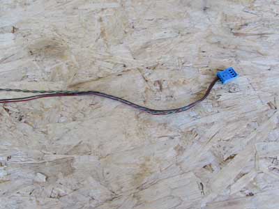 BMW 4 Pin Blue Connector w/ Pigtail 83772382